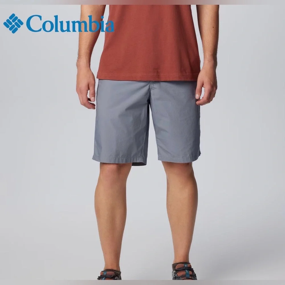 Columbia Men’s Washed Out Shorts Grey Ash - 32
